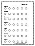 potty chart